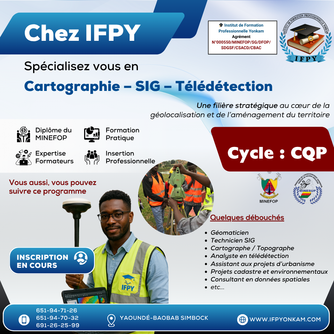 Cartographie-SIG-Télédétection